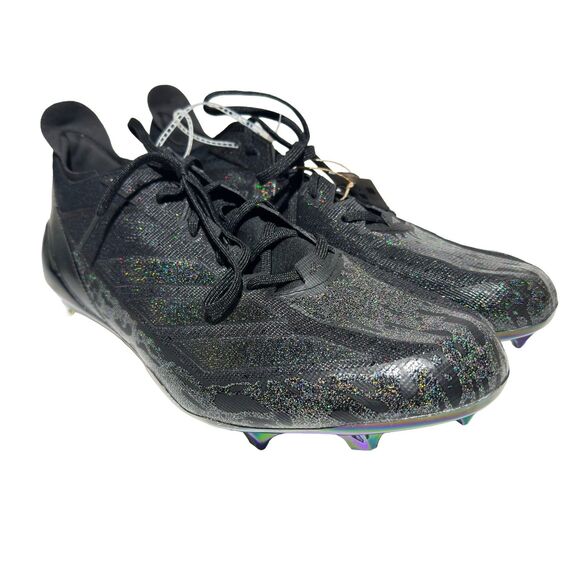 Adidas Adizero Electric Black Football Cleats IE4414 Men’s Size 18 NEW WITH TAGS - Picture 13 of 13